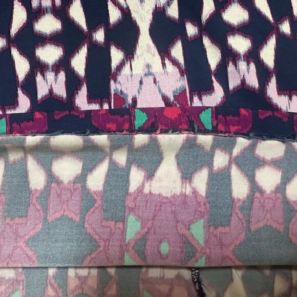 Charlotte Russe - Women's Sleeveless Blue, Purple, and White Maxi Dress - Size S - Picture 8 of 8